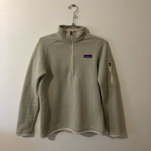 Patagonia better sweater quarter zip size medium